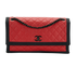 Two Tone Flap, &pound;2,600, Handbags, Black/Red, Leather, Front view